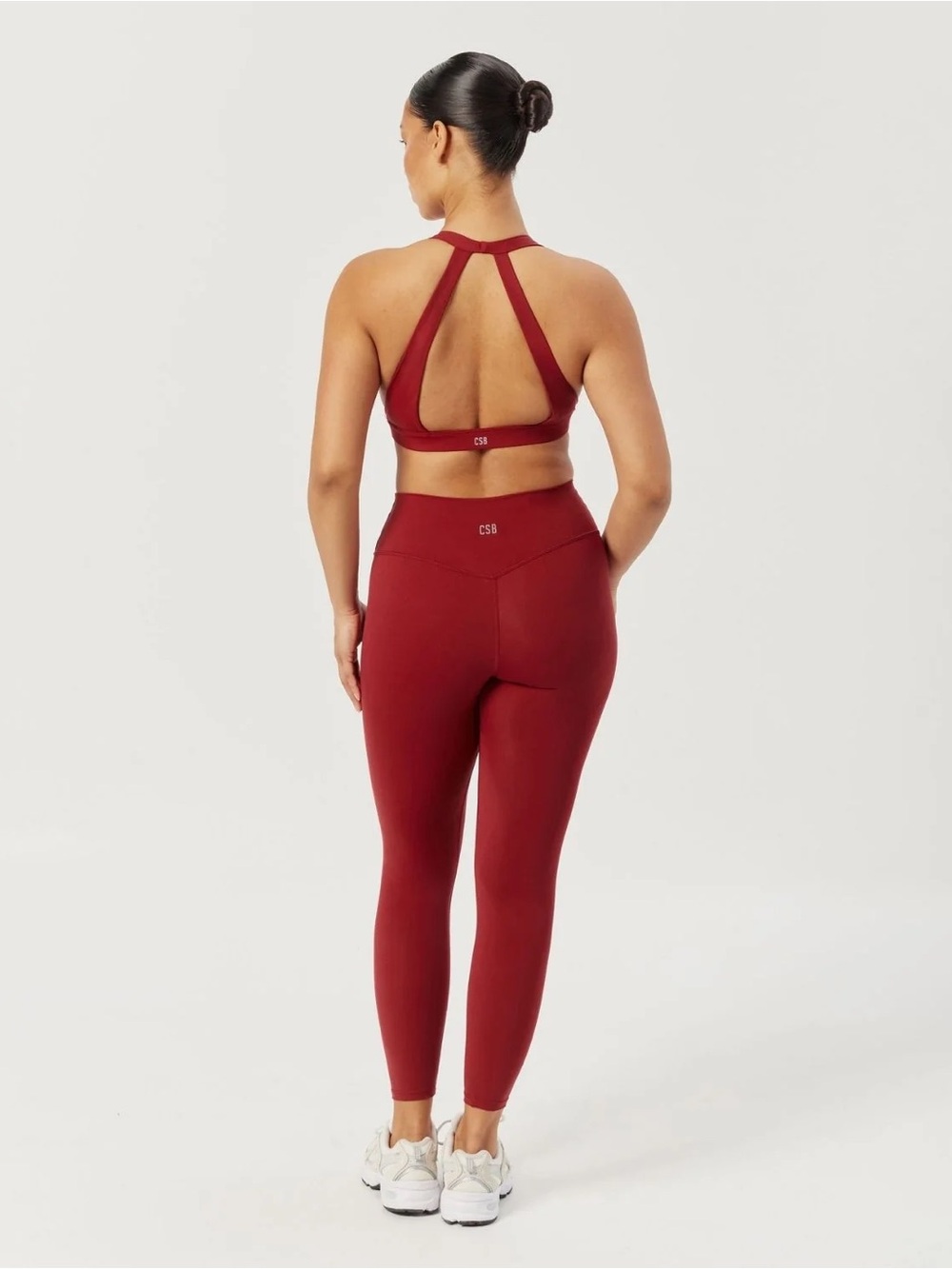 CSB Freedom leggings in Cherry